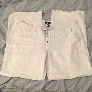 Linen Khakis